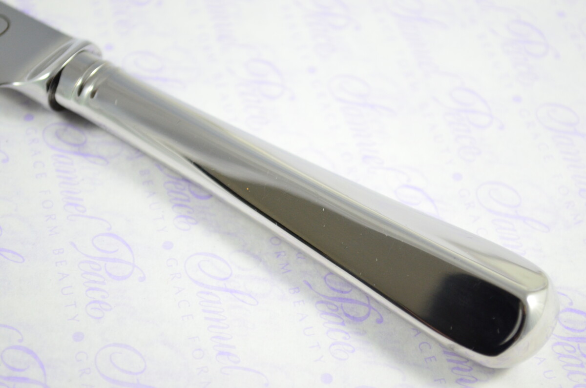 Rattail Pattern Sheffield Stainless Steel Challah Bread & Cake Knife Shabbat Judaica - Image 4