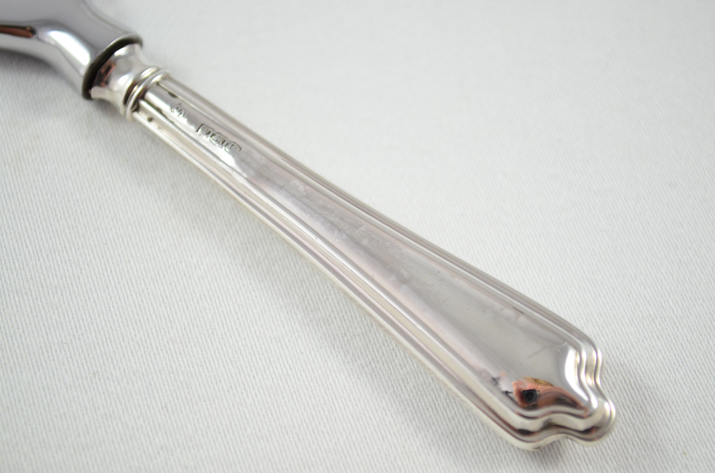 Boxed John Yates Pointed Thread Pattern Sterling Silver Bottle Opener Sheffield 1920 - Image 3