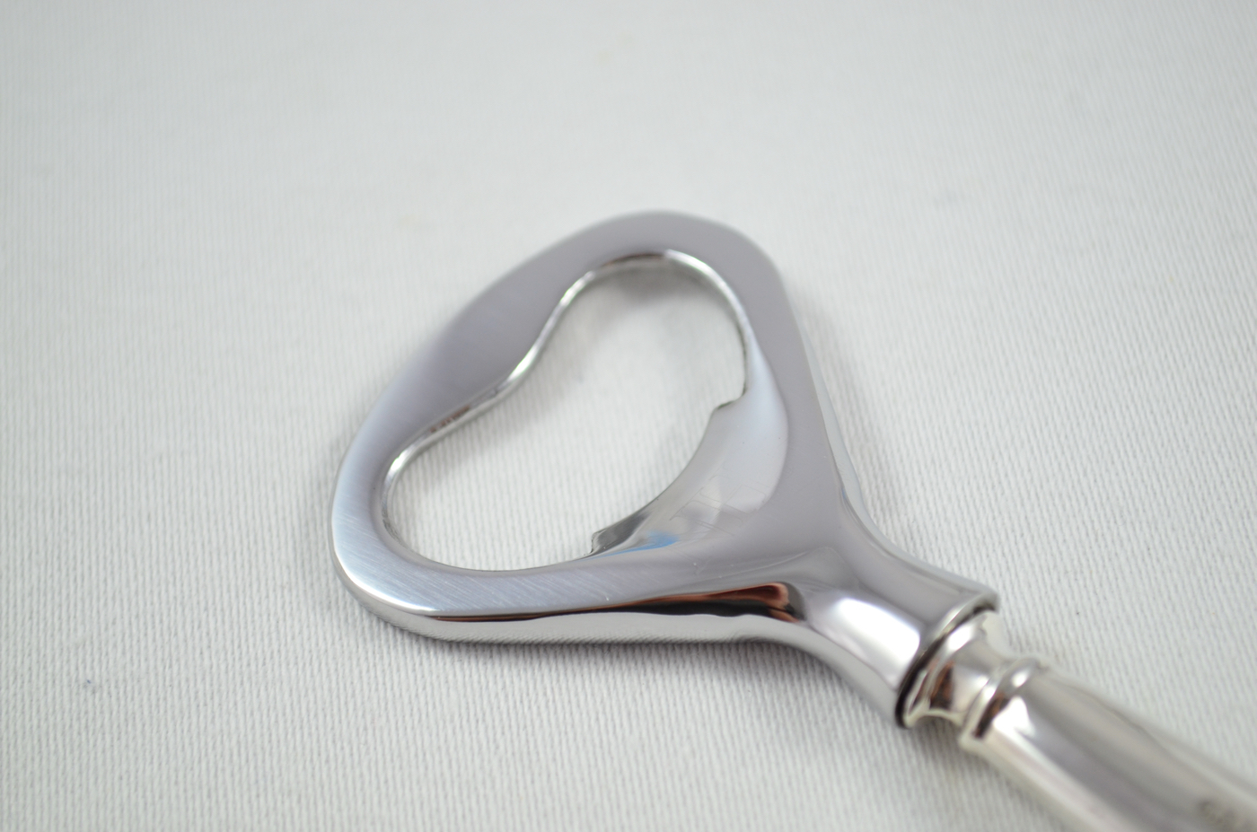 Boxed Pointed Thread Pattern Sterling Silver Bottle Opener Birmingham 1917 - Image 5