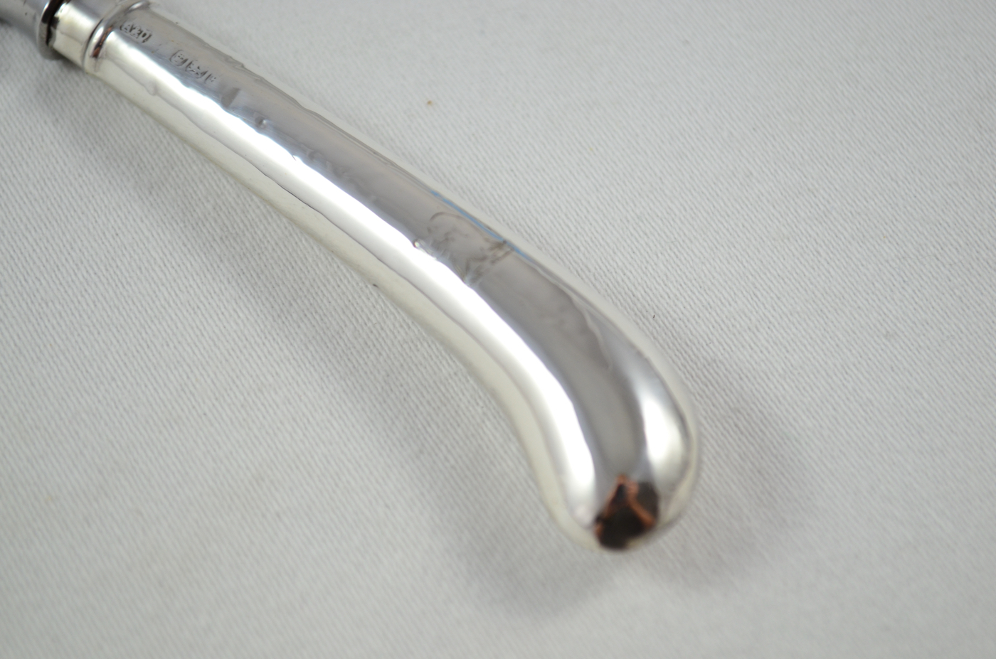 Boxed Allan & Darwin Pistol Pattern Sterling Silver Bottle Opener Sheffield 1913 - Image 3