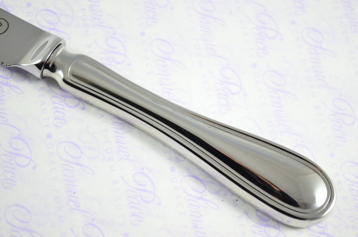 Old English Thread Pattern Sheffield Stainless Steel Challah Bread & Cake Knife Shabbat Judaica - Image 4