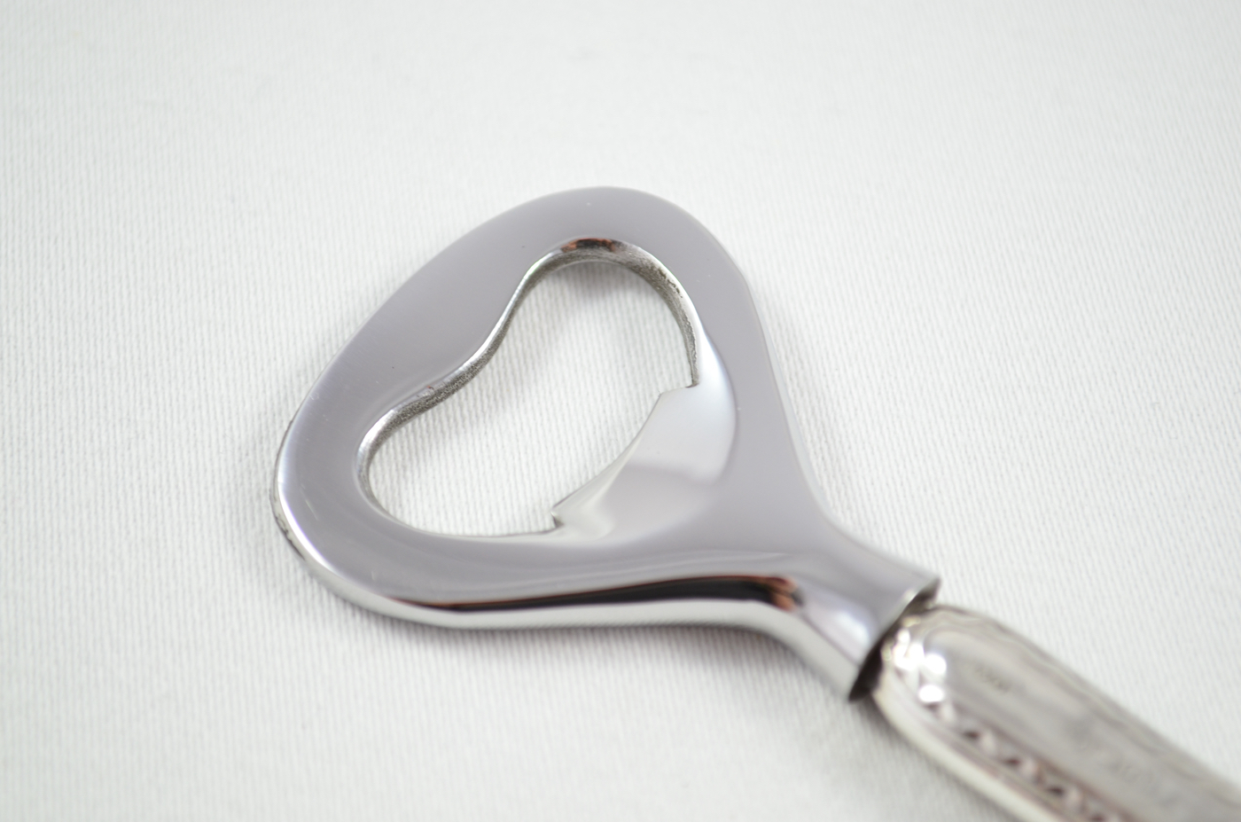 Boxed Harrison Fisher & Co Feather Edge Pattern Sterling Silver Bottle Opener Sheffield 1921 - Image 5