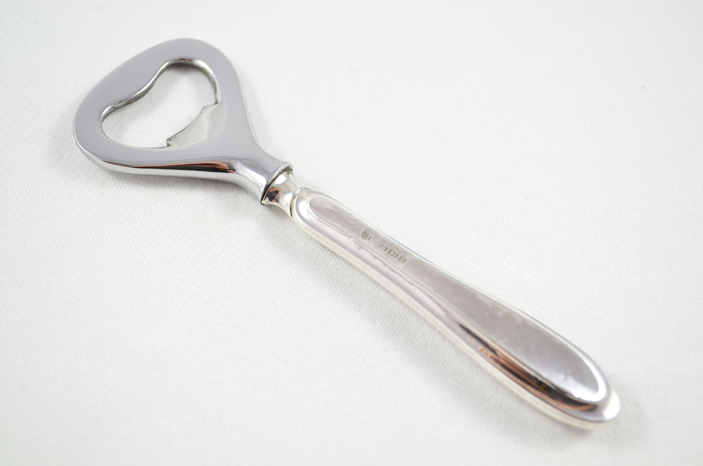 Boxed Cooper Bros Old English Thread Pattern Sterling Silver Bottle Opener Sheffield 1917 - Image 2