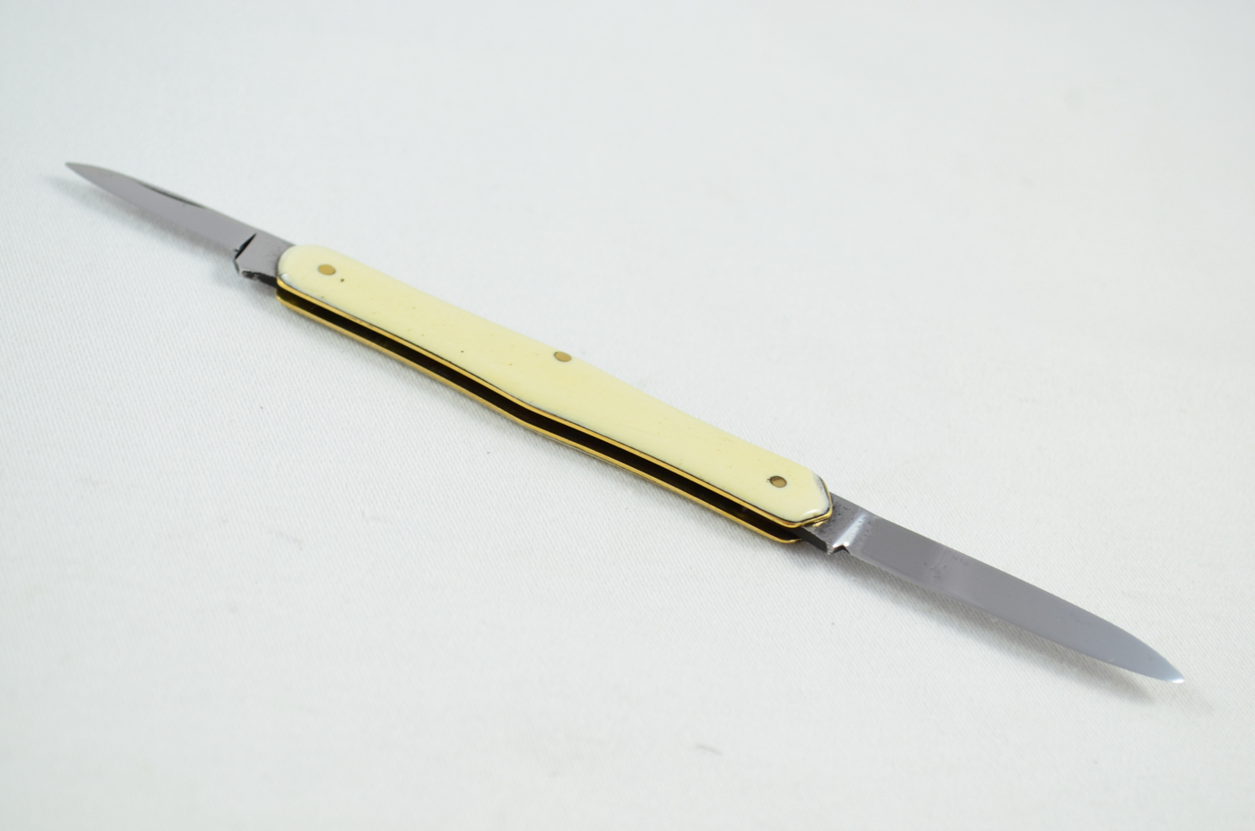 Stainless Sheffield Plastic Imitation Ivory Handled Pen Knife - Image 4