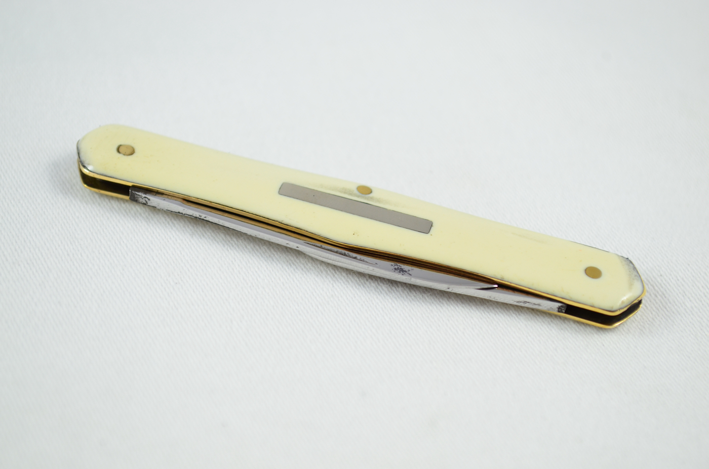 Stainless Sheffield Plastic Imitation Ivory Handled Pen Knife - Image 6