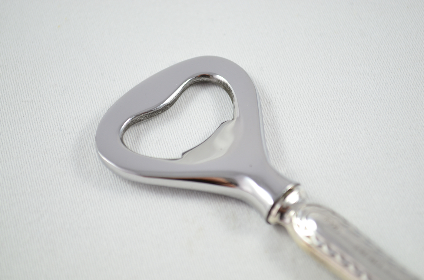Boxed Cooper Bros Feather Edge Pattern Sterling Silver Bottle Opener Sheffield 1918 - Image 5
