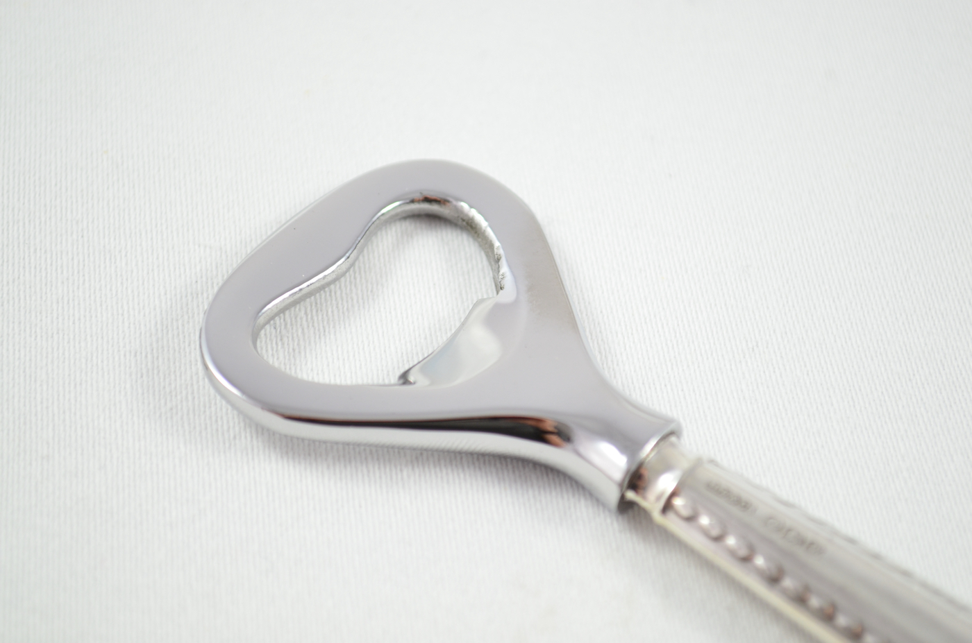 Boxed Harrison Fisher & Co Feather Edge Pattern Sterling Silver Bottle Opener Sheffield 1939 - Image 5