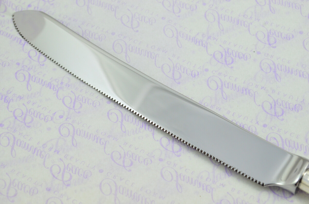 Ambassador Pattern Sterling Silver Handled Wedding Cake Knife Gift Boxed 1802 - Image 4