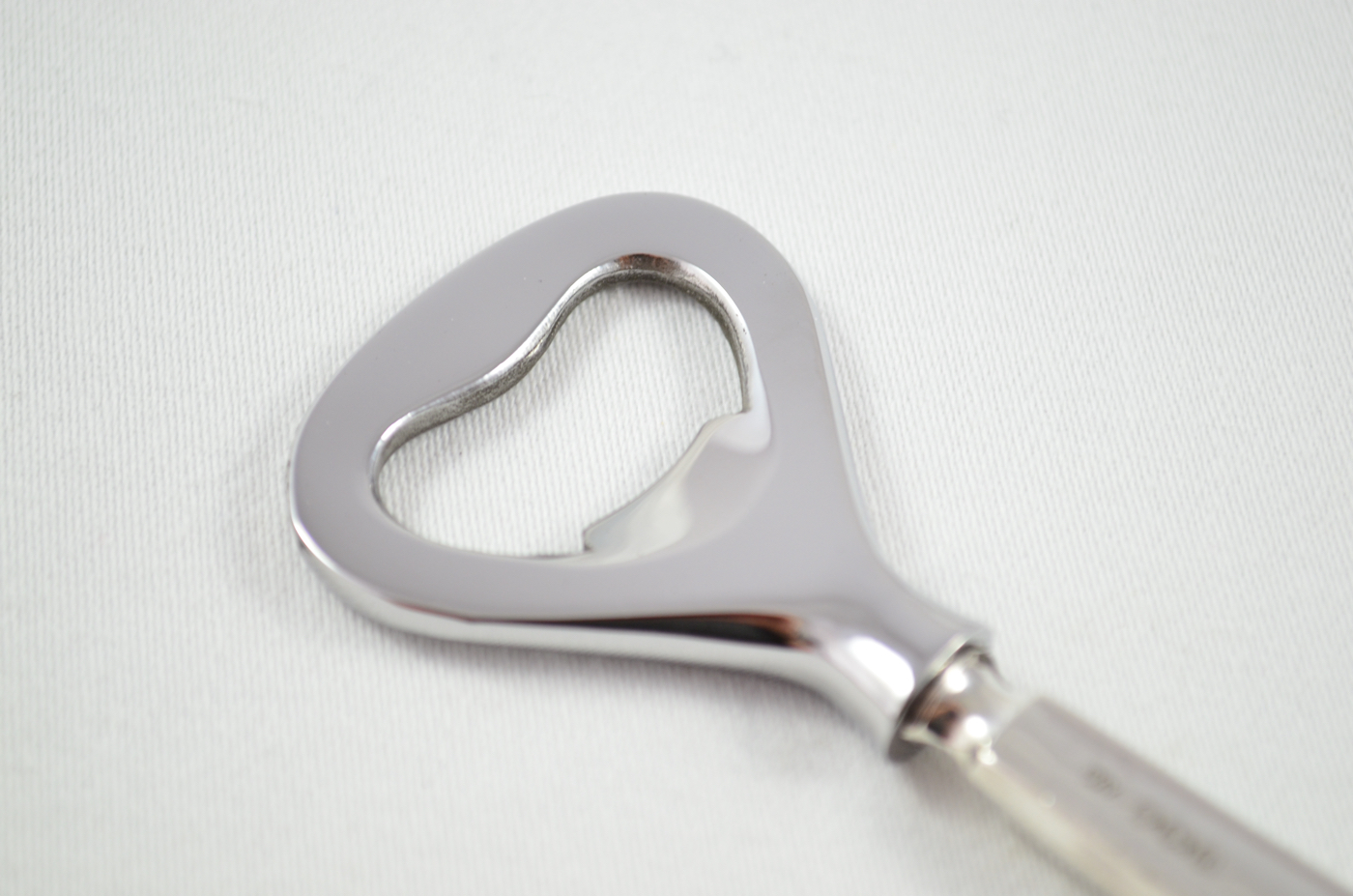 Boxed John Biggin Decco Pattern Sterling Silver Bottle Opener Sheffield 1918 - Image 5