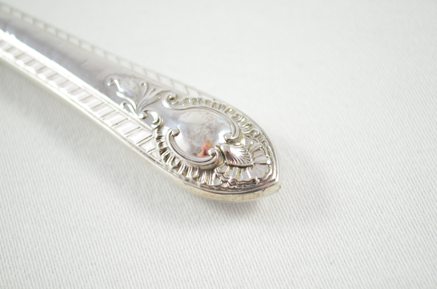 Boxed Allan & Darwin Regal Pattern Sterling Silver Bottle Opener Sheffield 1909 - Image 3