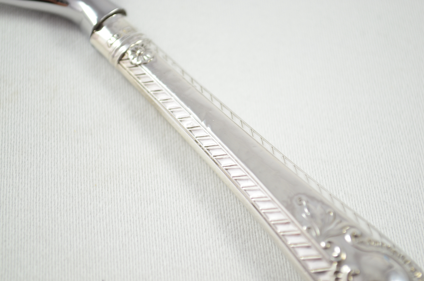 Boxed Allan & Darwin Regal Pattern Sterling Silver Bottle Opener Sheffield 1909 - Image 4