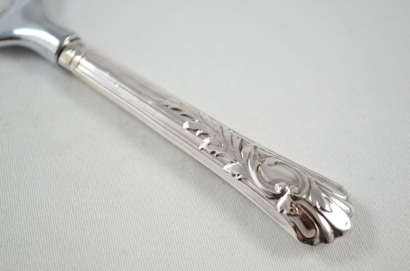 Boxed John Yates Laurel Pattern Sterling Silver Bottle Opener Sheffield 1929 - Image 3
