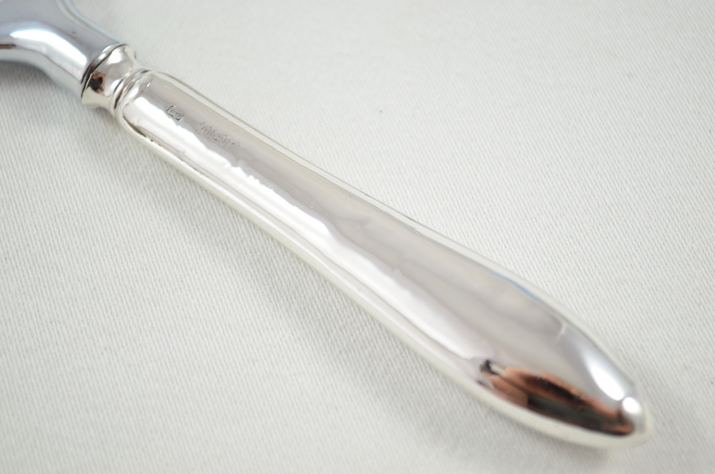 Boxed E Viner Old English Pattern Sterling Silver Bottle Opener Sheffield 1920 - Image 3