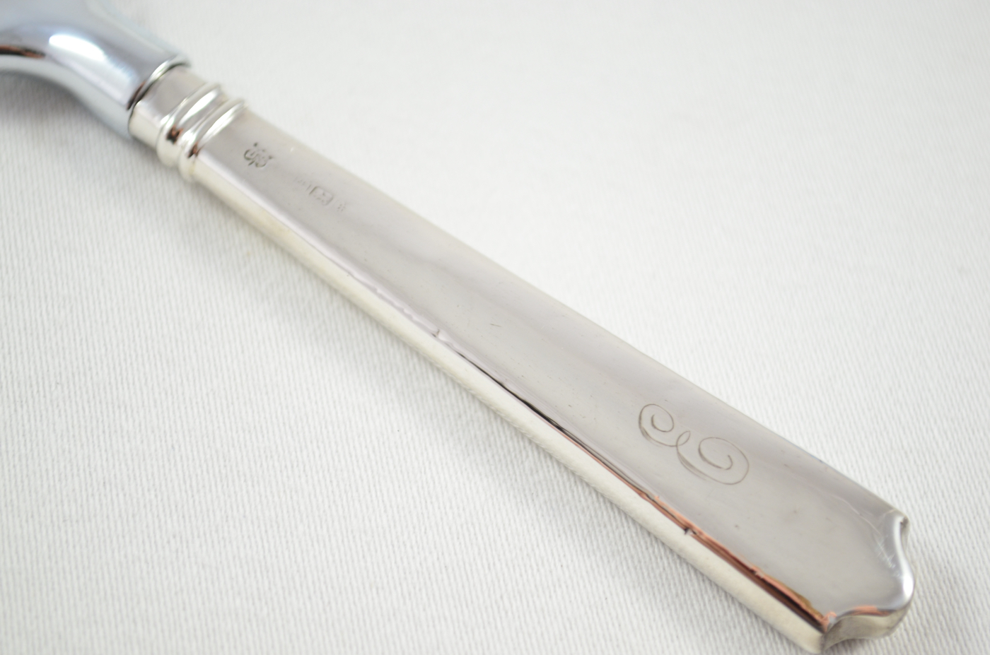 Boxed John Biggin Waterford Pattern Sterling Silver Bottle Opener Sheffield 1915 - Image 3