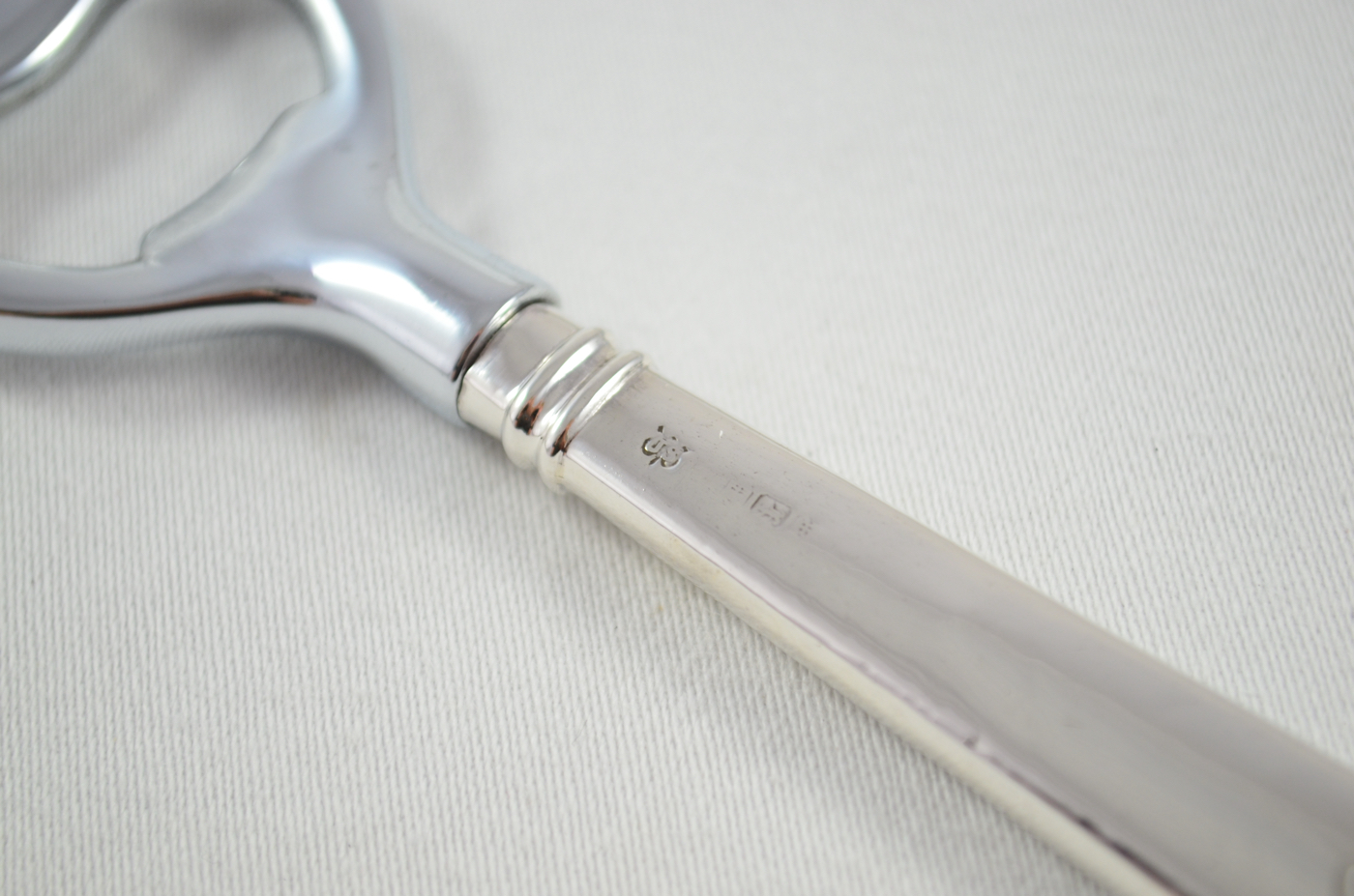Boxed John Biggin Waterford Pattern Sterling Silver Bottle Opener Sheffield 1915 - Image 4