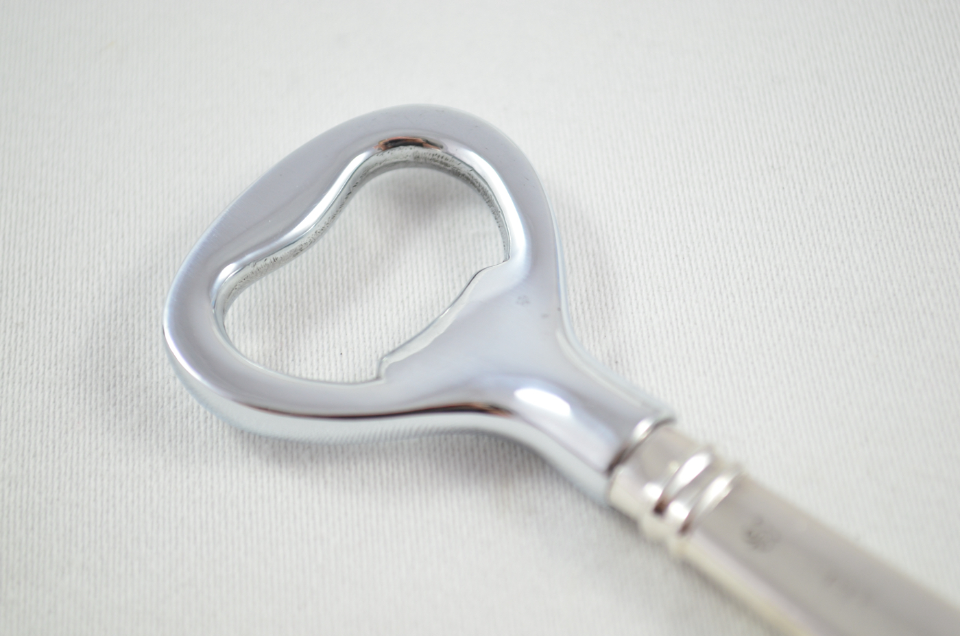 Boxed John Biggin Waterford Pattern Sterling Silver Bottle Opener Sheffield 1915 - Image 5