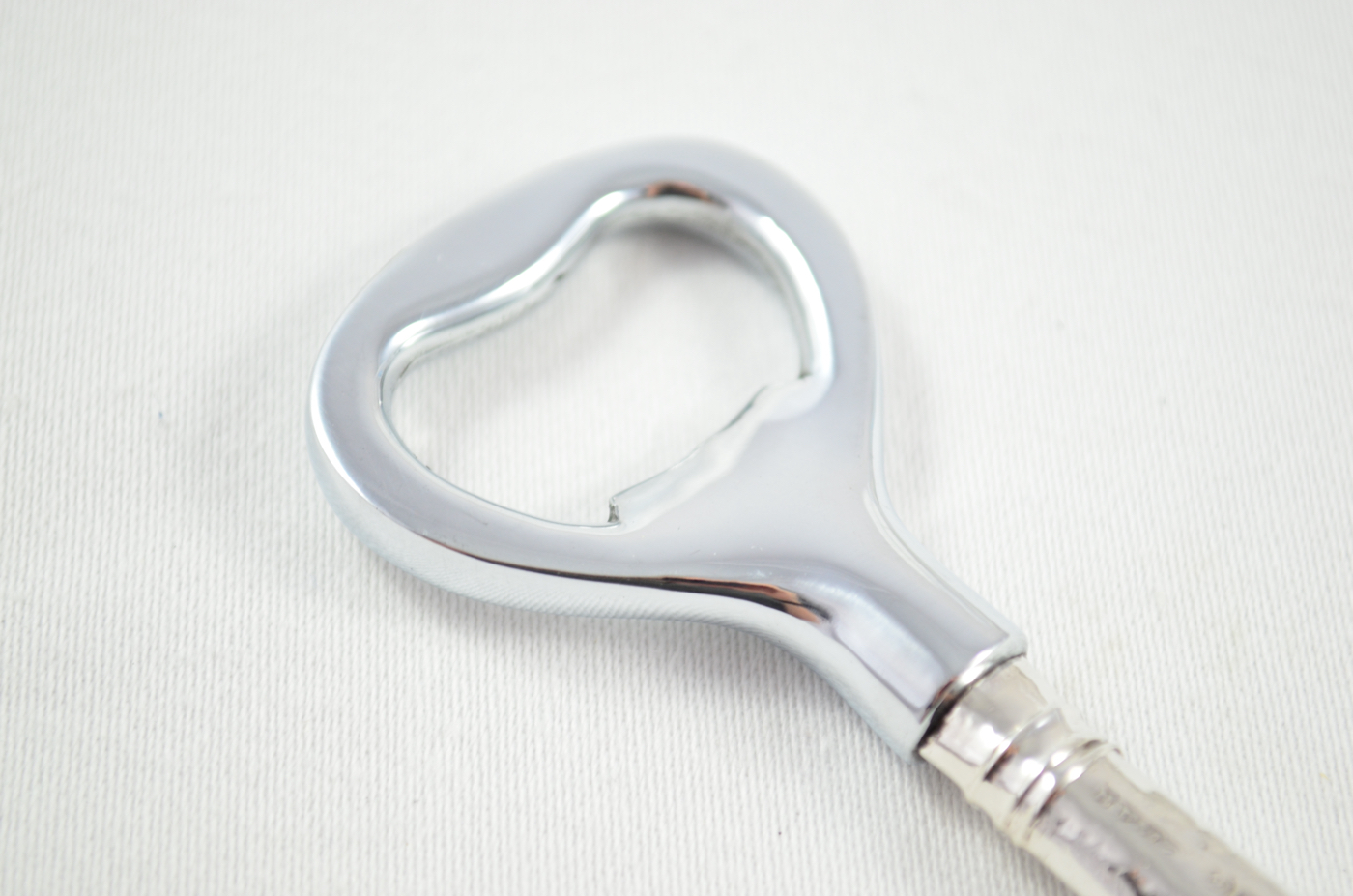 Boxed Harrison Fisher & Co Albany Pattern Sterling Silver Bottle Opener Sheffield 1900 - Image 5