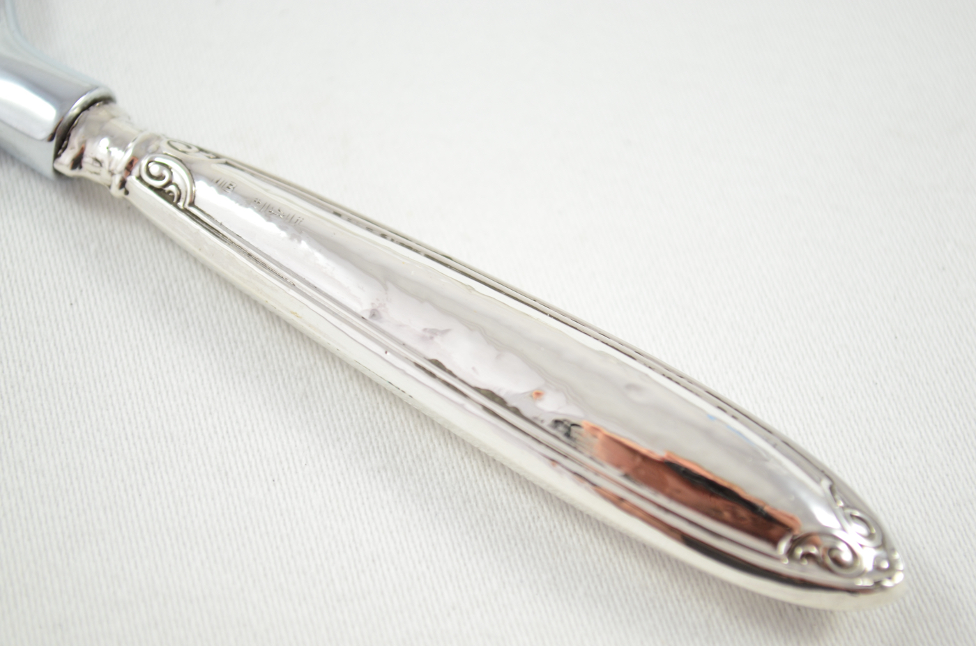 Boxed John Biggin Thistle Pattern Sterling Silver Bottle Opener Sheffield 1915 - Image 6