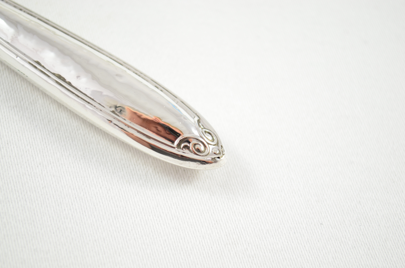 Boxed John Biggin Thistle Pattern Sterling Silver Bottle Opener Sheffield 1915 - Image 5