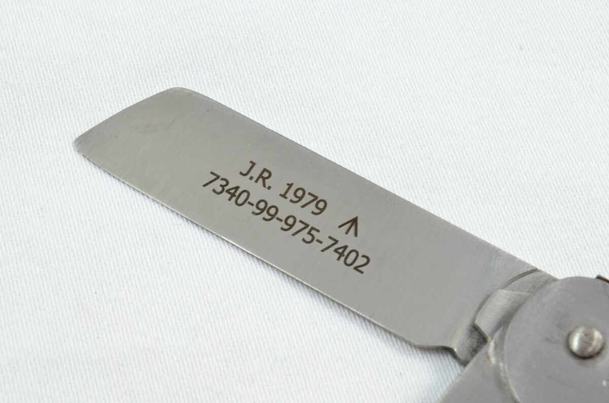 Joseph Rodgers Vintage 1979 Genuine Sheffield Stainless Steel 2 Piece M.O.D Issue Army Knife - Image 2