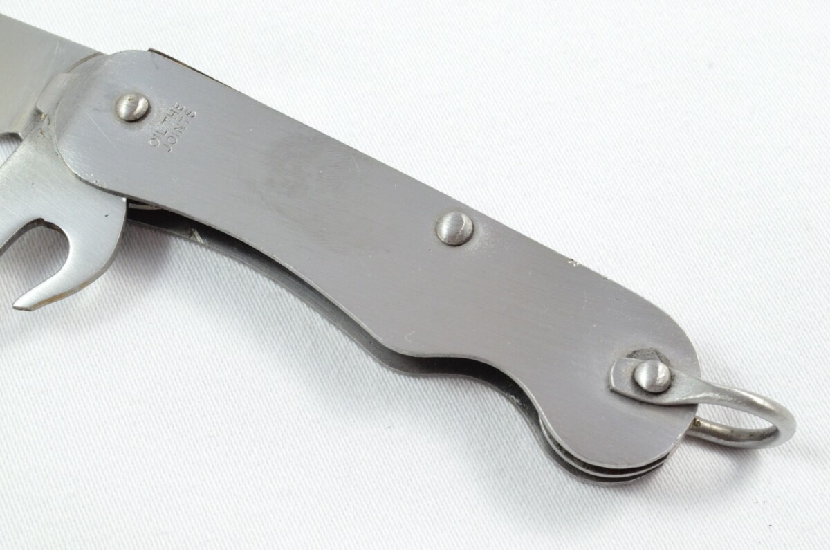 Joseph Rodgers Vintage 1979 Genuine Sheffield Stainless Steel 2 Piece M.O.D Issue Army Knife - Image 4