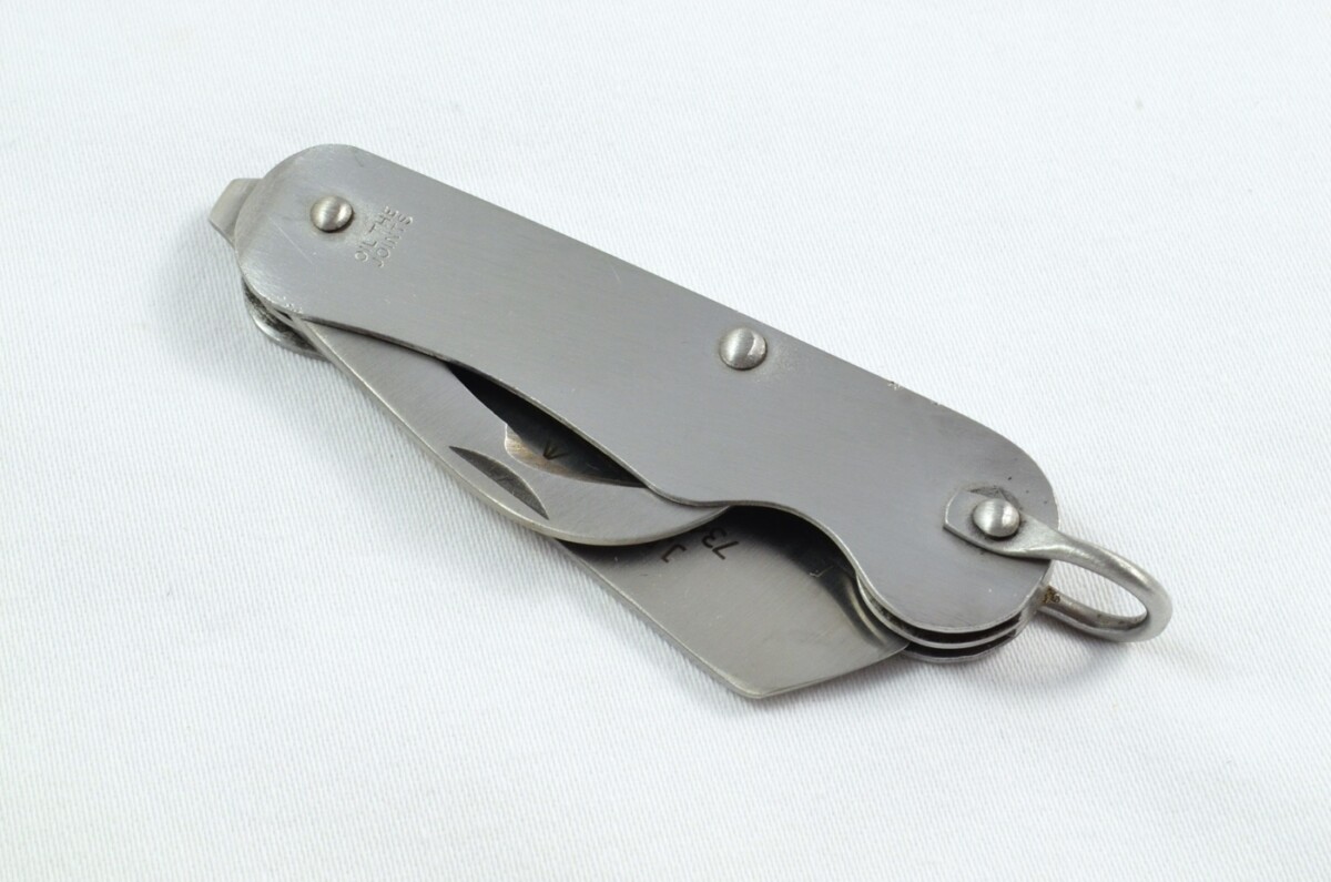 Joseph Rodgers Vintage 1979 Genuine Sheffield Stainless Steel 2 Piece M.O.D Issue Army Knife - Image 5