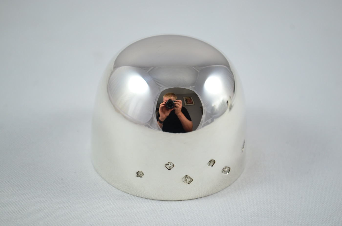 A Pair of Sterling Silver Heavy Gauge Tumble Cup JUBILEE MARK Hallmarked 2023 - Image 8