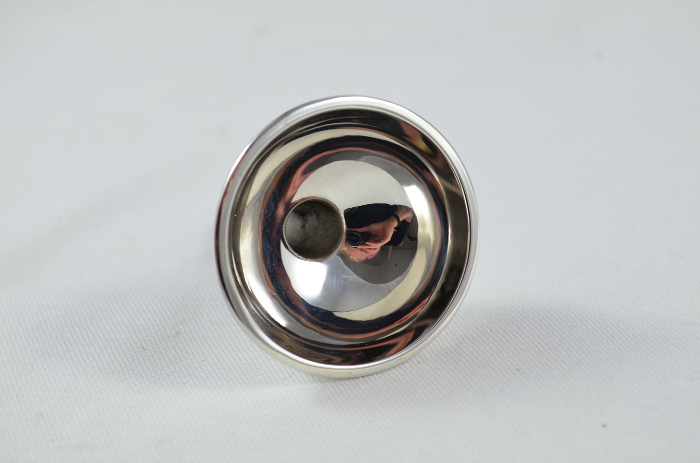 A Sterling Silver Hip Flask Funnel Hallmarked 2025 Sheffield England - Image 3