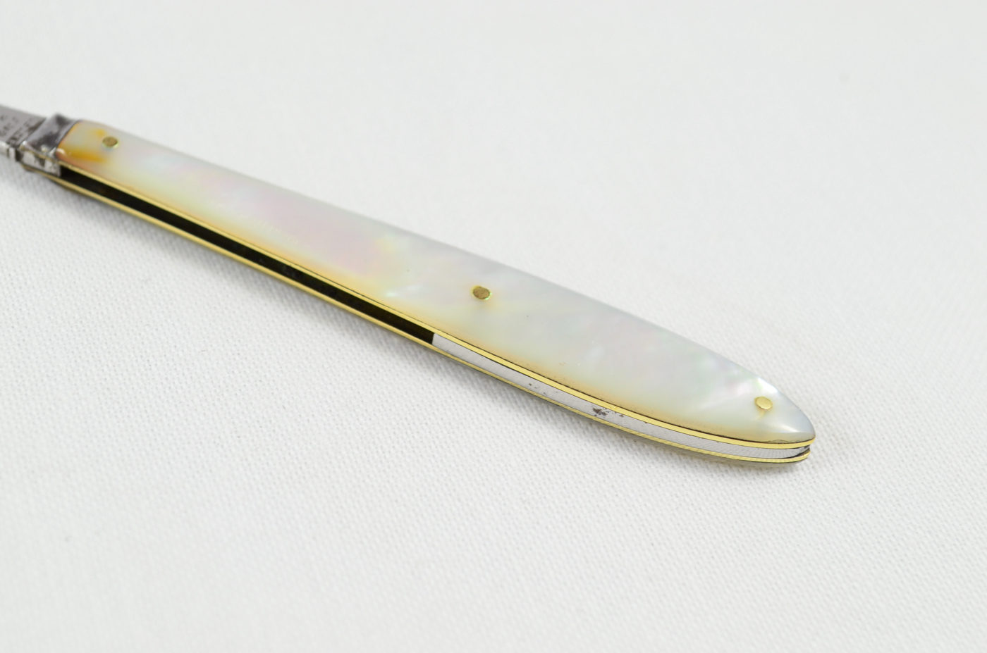 G&J Quill Knife With Mother Of Pearl Scales - Image 3