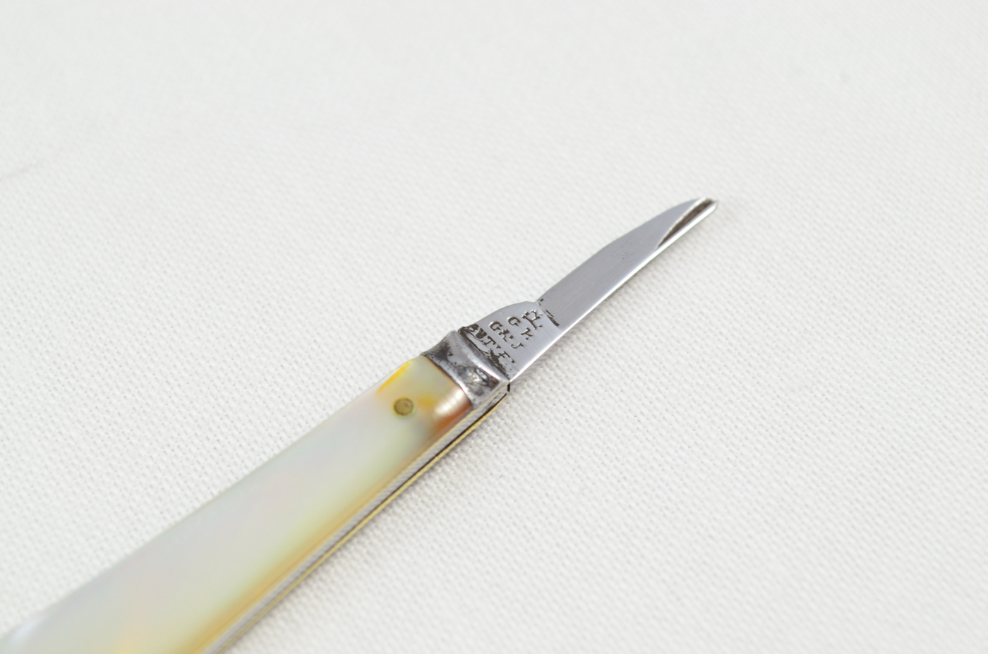G&J Quill Knife With Mother Of Pearl Scales - Image 5