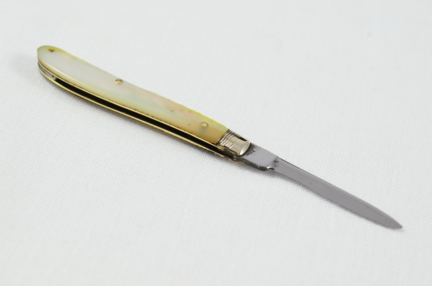 J.B Times Quill Knife With Mother Of Pearl Scales - Image 4