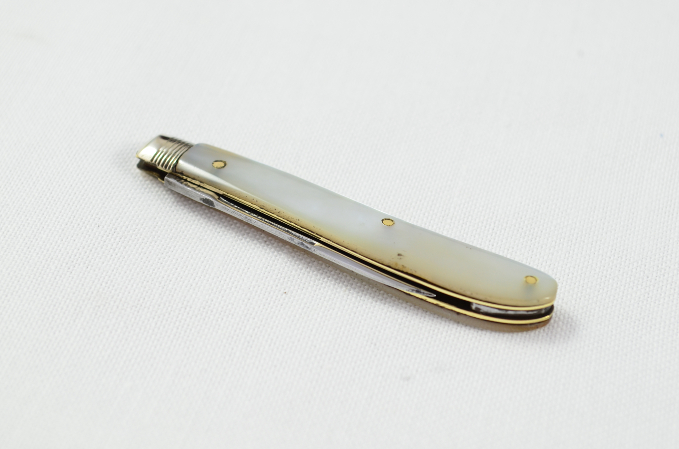 J.B Times Quill Knife With Mother Of Pearl Scales - Image 6
