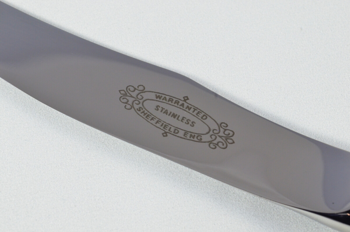 New Fantastic Genuine Cream Handle Steak Knife Mirrored Finish Made In Sheffield England - Image 3