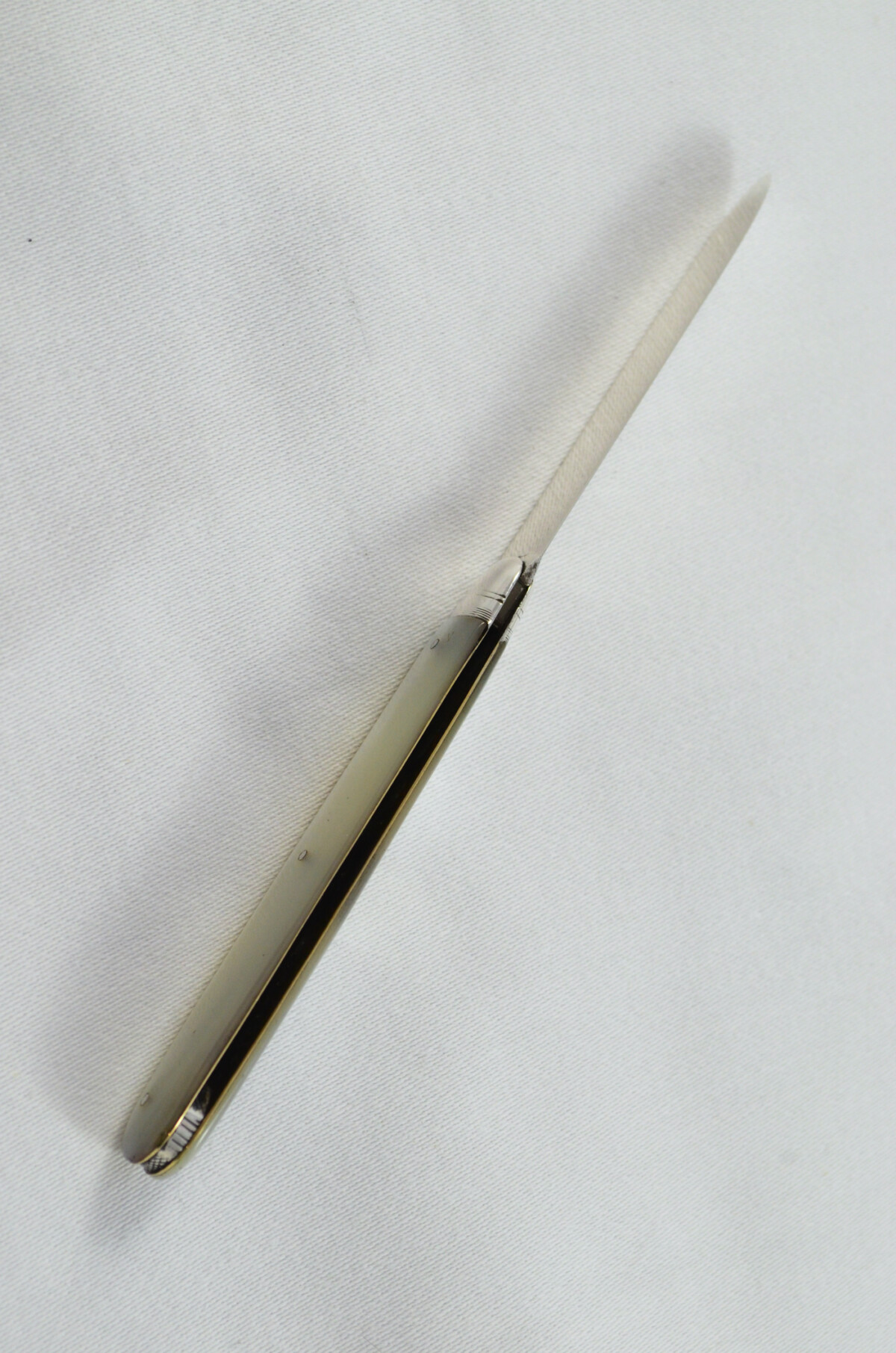 Sheffield Atkin Brothers Solid Silver Bladed Mother Of Pearl Scaled Pen/Fruit Knife 1902 - Image 6