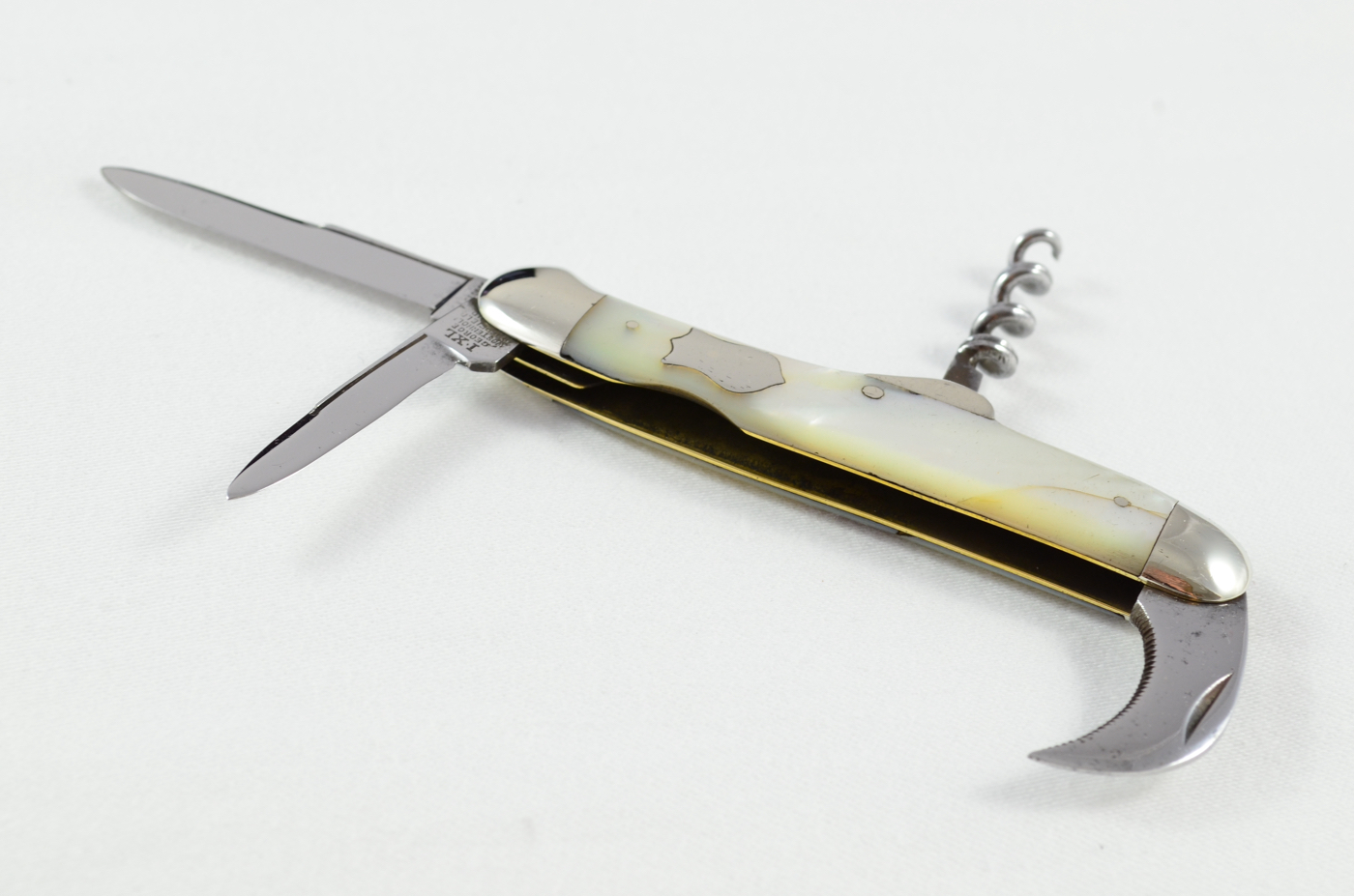 IXL Wostenholme Mother of Pearl Handled Champagne Knife Sheffield