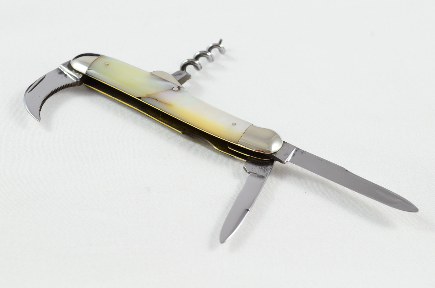 IXL Wostenholme Mother of Pearl Handled Champagne Knife Sheffield - Image 6