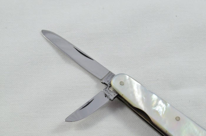 Antique 6 Piece Hand Restored Mother Of Pearl Pen/Pocket Knife c1900 - Sheffield - Levick & Sons - Image 2