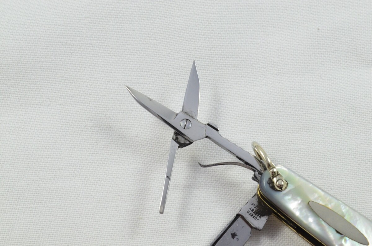 Antique 6 Piece Hand Restored Fancy Mother Of Pearl Pen/Pocket Knife c1880 - Sheffield - Joseph Westby - Image 5