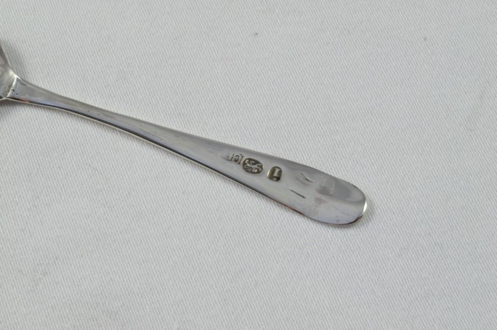 London Solid Silver Antique Christening Spoon - Old English Pattern - Made in 1804 - Presentation Case - Image 3