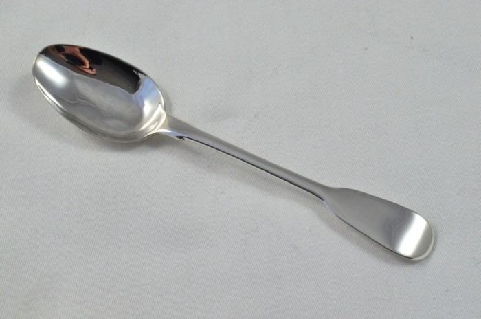 William Chawner London Solid Silver Antique Christening Spoon - Old English Fiddle Pattern - Made in 1831 - Presentation Case - Image 4