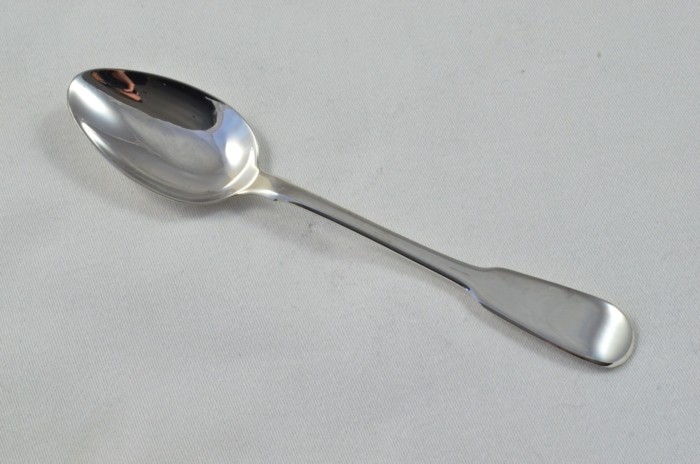 London Solid Silver Antique Christening Spoon - Old English Fiddle Pattern - Made in 1798 - Presentation Case - Image 4