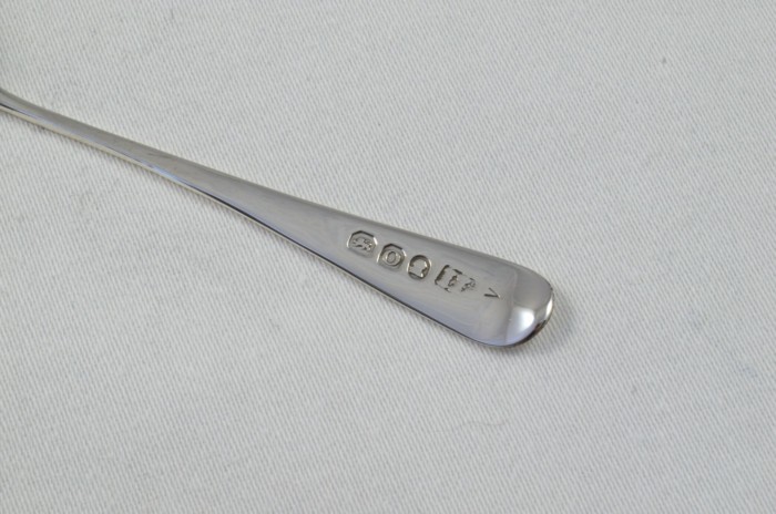 London Solid Silver Antique Christening Spoon - Old English Pattern - Made in 1809 - Presentation Case - Image 3