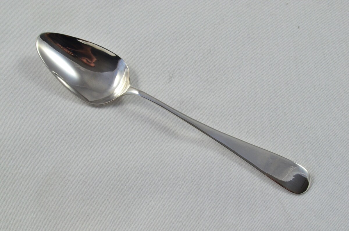 London Solid Silver Antique Christening Spoon - Old English Pattern - Made in 1809 - Presentation Case - Image 4