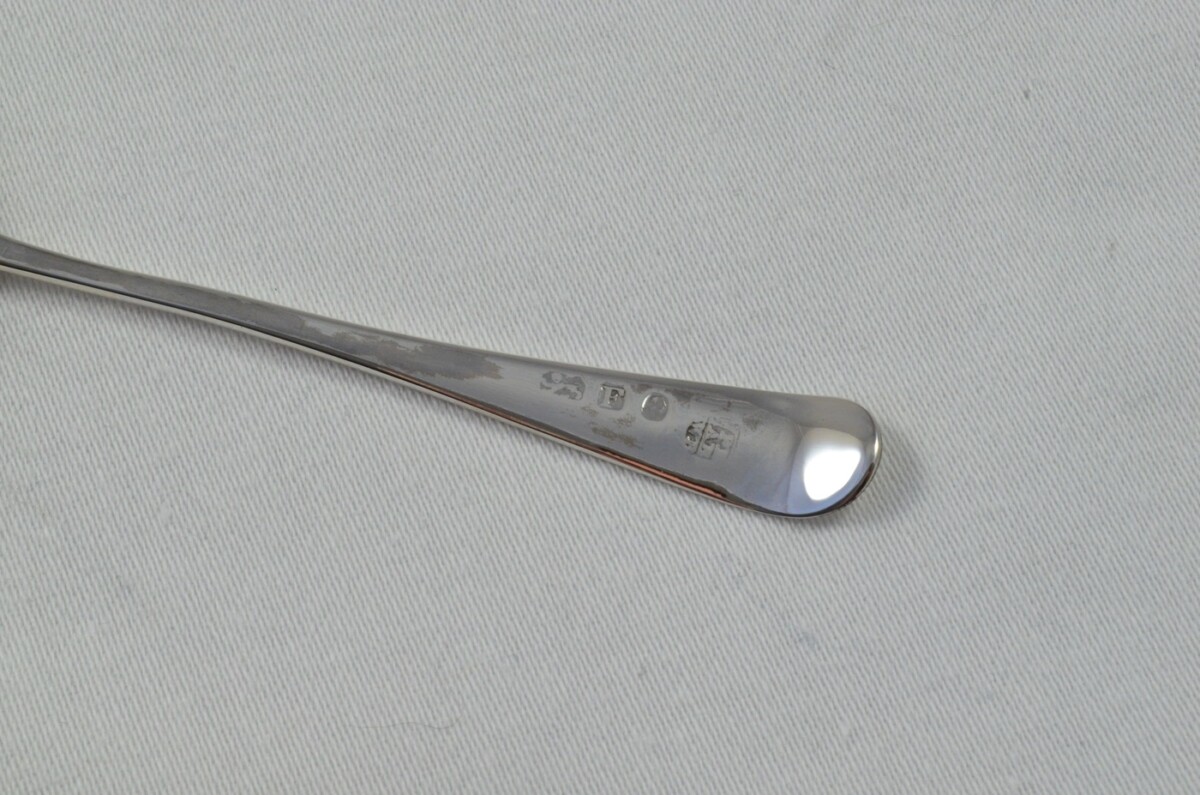 Bateman London Solid Silver Antique Christening Spoon - Old English Pattern - Made in 1801 - Presentation Case - Image 4