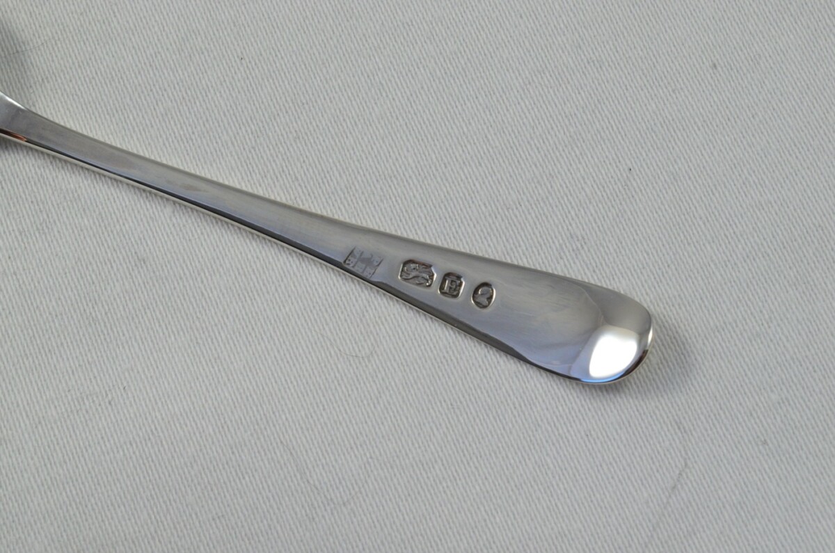 Bateman London Solid Silver Antique Christening Spoon - Old English Pattern - Made in 1800 - Presentation Case - Image 3