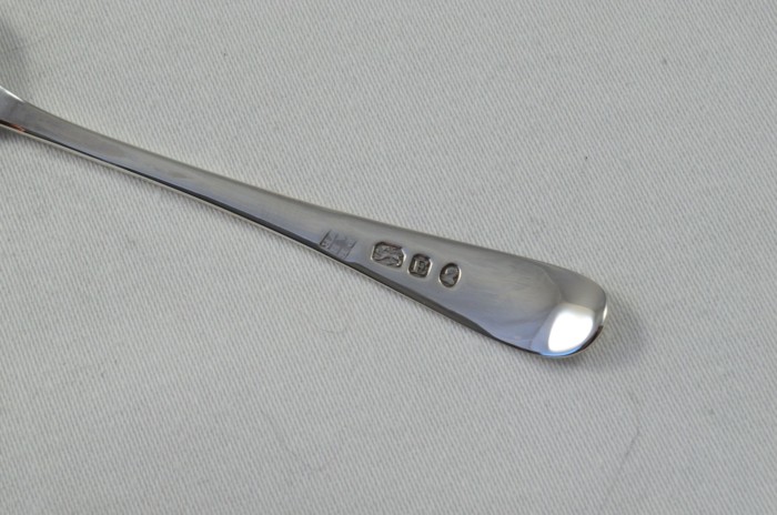 Bateman London Solid Silver Antique Christening Spoon - Old English Pattern - Made in 1800 - Presentation Case - Image 3