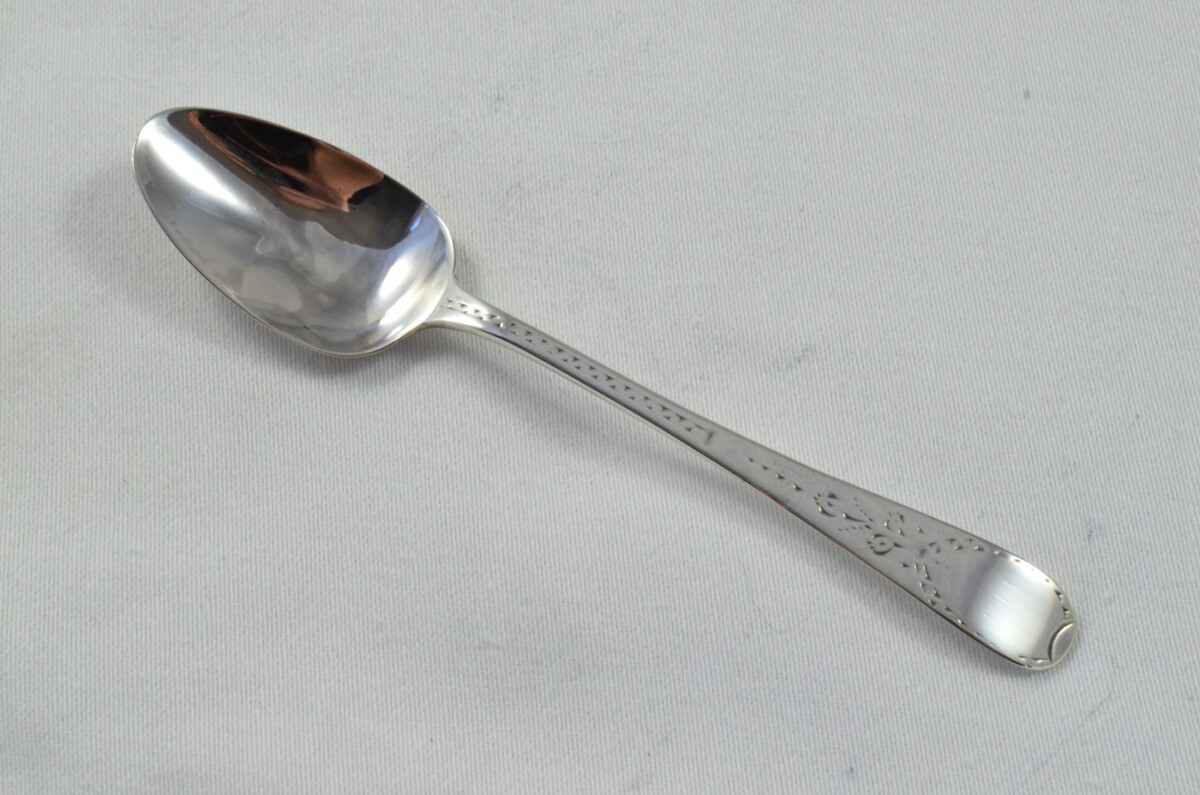 Bateman London Solid Silver Antique Christening Spoon - Old English Pattern - Made in 1800 - Presentation Case - Image 4