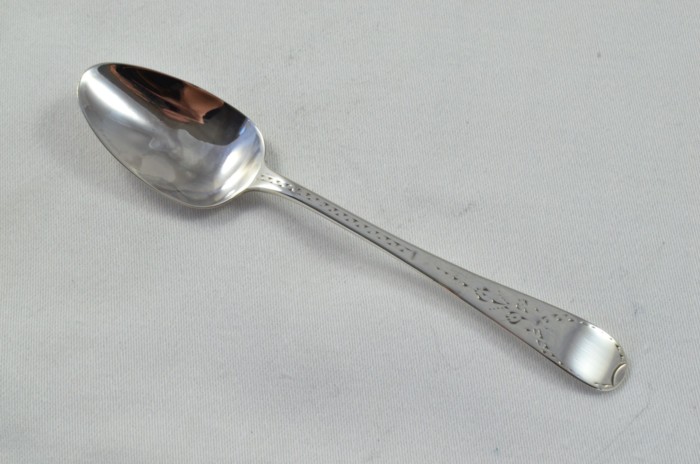 Bateman London Solid Silver Antique Christening Spoon - Old English Pattern - Made in 1800 - Presentation Case - Image 4