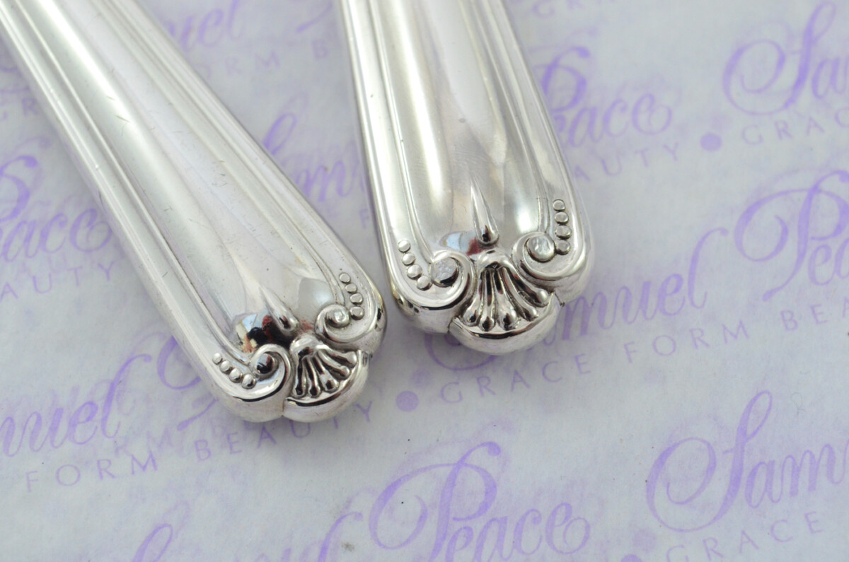 JESMOND PATTERN 12 DINNER & 12 DESSERT KNIVES STERLING SILVER 1982 IMMACULATE CONDITION - Image 7