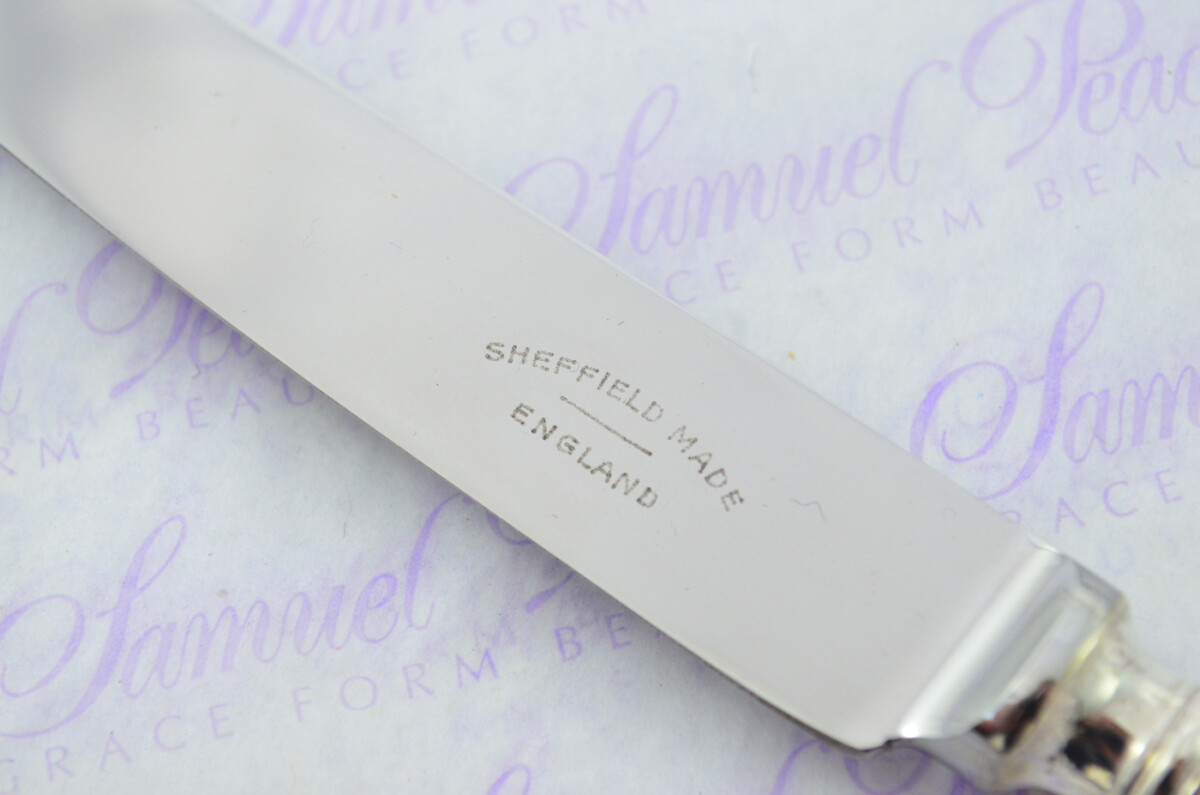 JESMOND PATTERN 12 DINNER & 12 DESSERT KNIVES STERLING SILVER 1982 IMMACULATE CONDITION - Image 10